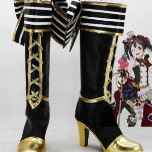 Love Live! SR Nico Yazawa Servante Botte Cosplay Chaussures