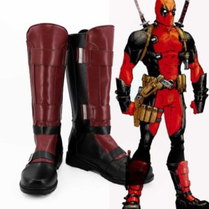 Marvel Deadpool Wade Wilson Cosplay Chaussures