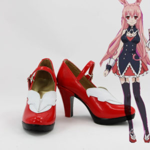 Mondaiji tachi ga isekai kara kuru sou desu yo Black Rabbit Cosplay Chaussures
