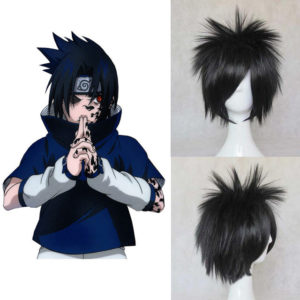 Naruto Uchiha Sasuke Cosplay Perruque