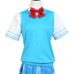 Netoge no yome wa onna no ko janai to omotta? Ako Tamaki Uniforme Scolaire Cosplay Costume