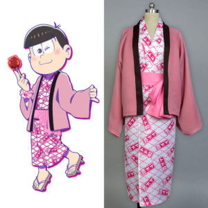 Osomatsu-kun Todomatsu Yukata Kimono Cosplay Costume