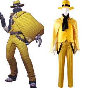 Overwatch Jesse Mccree Vigilante Skin Cosplay Costume