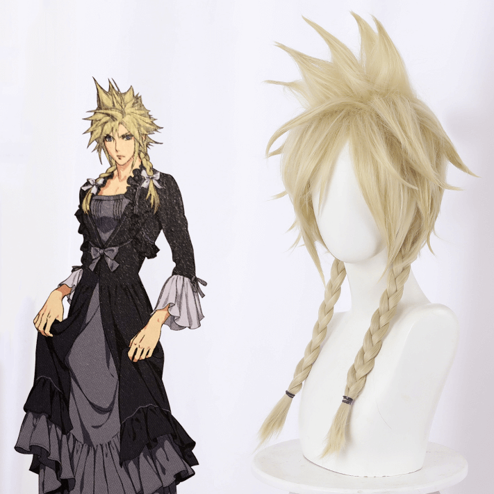 Final Fantasy VII Remake Cloud Strife Cosplay Perruque