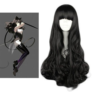 RWBY Black Trailer Blake Belladonna Cosplay Perruque