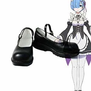 Re:Zero kara Hajimeru Isekai Seikatsu Ram&Rem Cosplay Chaussures