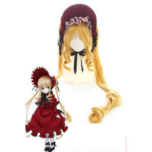 Rozen Maiden Shinku Cosplay Perruque