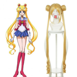 Sailor Moon Tsukino Usagi Cosplay Perruque
