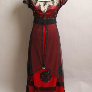 Titanic Rose Robe Rouge Cosplay Costume