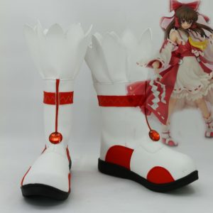 Touhou Project Reimu Hakurei Cosplay Chaussures