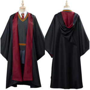 Harry Potter Hermione Granger Gryffindor Uniforme Scolaire Halloween Carnaval Cosplay Costume