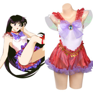 Sailor Moon：Sailor MarsHino Rei Maillot de Bain Cosplay Costume-Cossky