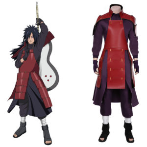 Naruto Shippuden Uchiha Madara Cosplay Costume