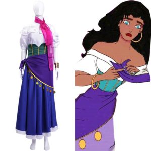 Le Bossu de Notre-Dame Esméralda Cosplay Costume