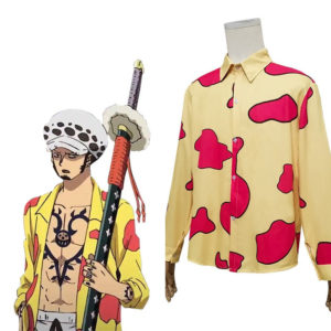 One Piece: Red Trafalgar D. Water Law Chemise Cosplay Costume