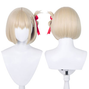 Lycoris Recoil Nishikigi Chisato Cosplay Perruque Accessoires