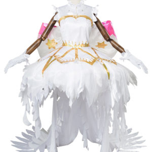 Cardcaptor Sakura:Clear Card Sakura Kinomoto Angel Cosplay Costume