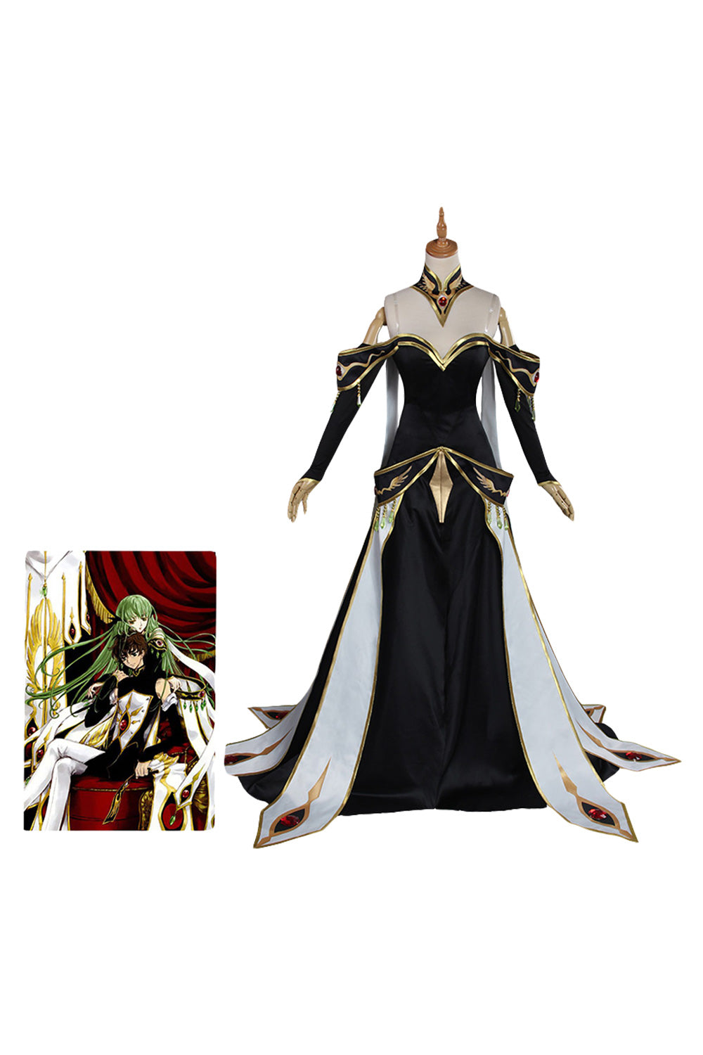 Code Geass: Lelouch of the Rebellion CC C.C. Cosplay Costume