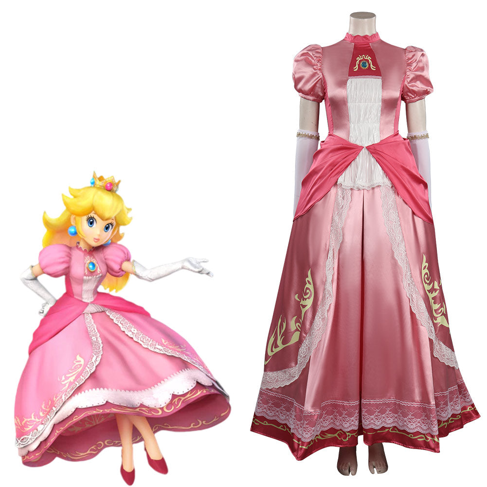 Princess Peach Adulte Halloween Cosplay Costume