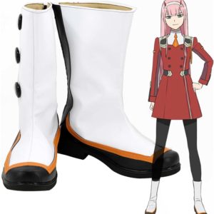 DARLING in the FRANXX Zero Two 02 Bottes Cosplay Chaussures