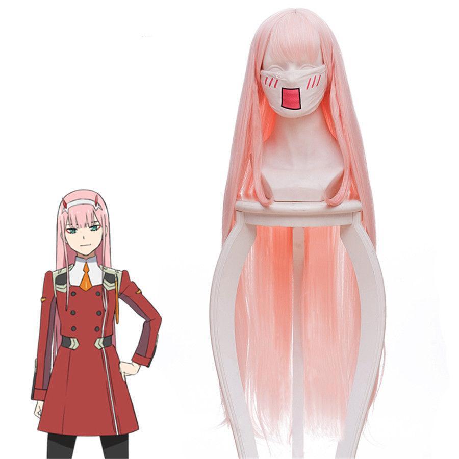 DARLING in the FRANXX Zero Two 02 Cosplay Perruque Ver A