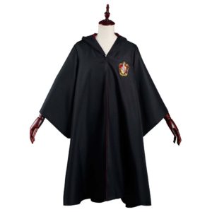 Harry Potter Gryffindor Gryffondor Robe Cape Cosplay Costume