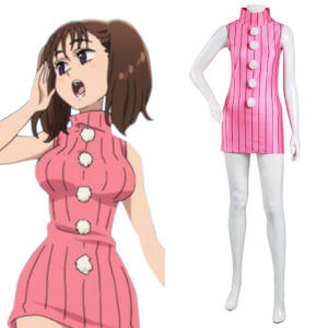 Seven Deadly Sins Nanatsu no Taizai Diane Cosplay Costume