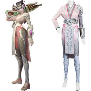 Overwatch Widowmaker Pale Serpent Skin Cosplay Costume