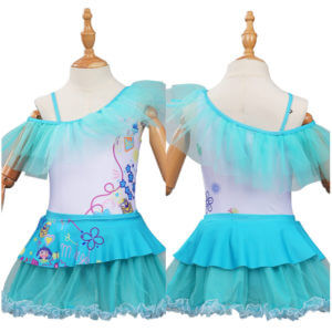 Enfant Encanto Mirabel Maillot de Bain Cosplay Costume-Cossky