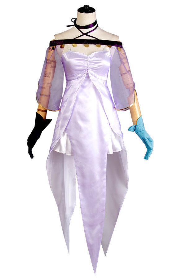 Fate Grand Order Caster Lily Medea Robe Cosplay Costume