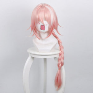 Fate/Apocrypha FA Rider Astolfo Perruque Rose Cosplay Perruque