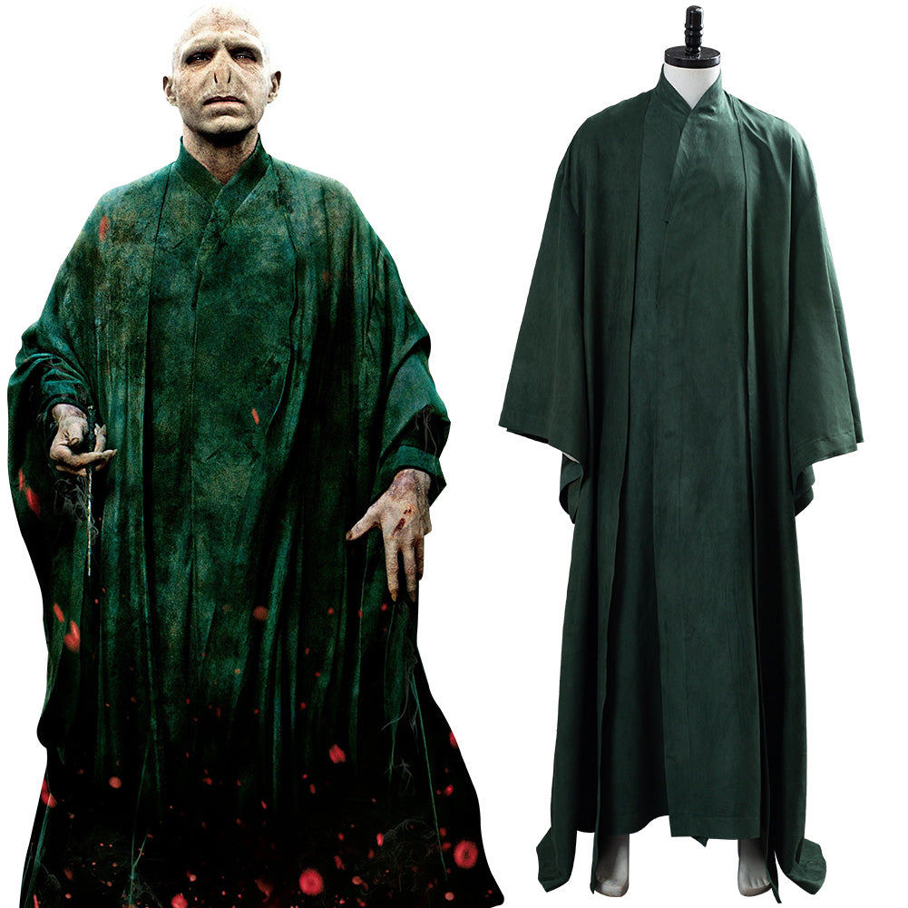 Harry Potter Voldemort Robe Verte Cosplay Costume