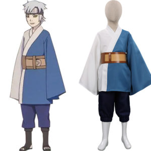 Naruto/Boruto Mitsuki Kimono Enfant Cosplay Costume