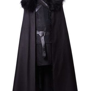 Le Trône De Fer Jon Snow La Garde de Nuit Cosplay Costume