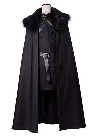 Le Trône De Fer Jon Snow La Garde de Nuit Cosplay Costume