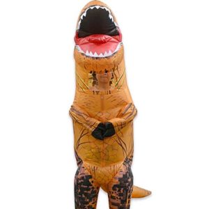 Gonflable Dinosaur Costume T-Rex Jurassic World Version Enfant Cosplay Costume