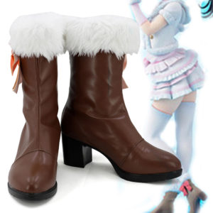 Love Live! Saison 2 Snow-Halation Nico Yazawa Bottes Cosplay Chaussures