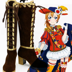 LoveLive! Eli Ayase Magicien Botte Cosplay Chaussures