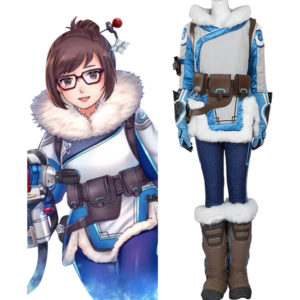 Overwatch OW Mei Mei-Ling Zhou Cosplay Costume