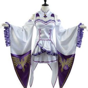 Re:Zero kara Hajimeru Isekai Seikatsu Emilia Cosplay Costume