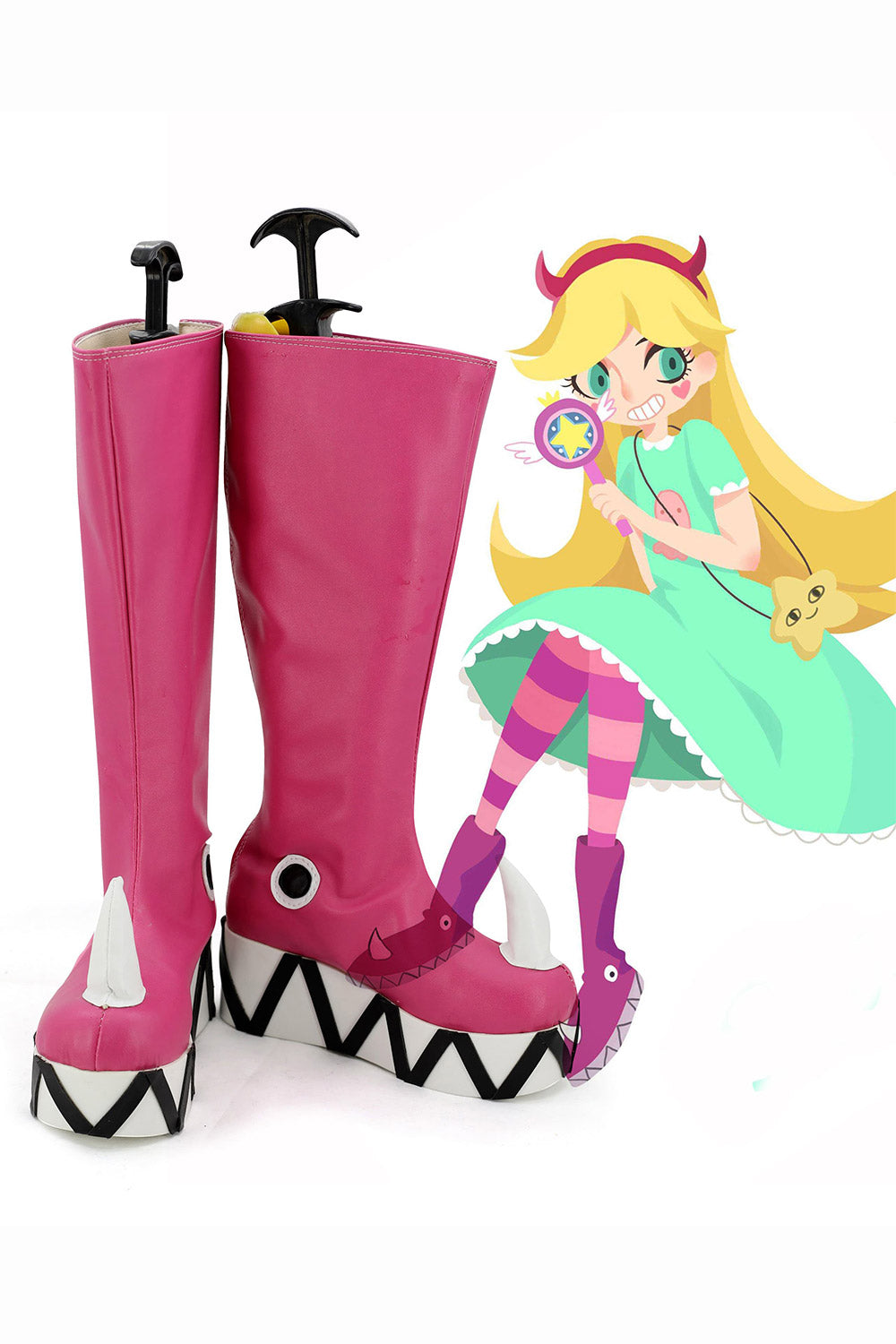 Star Butterfly Disney Princesse Bottes Cosplay Chaussures