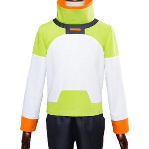 Voltron: Legendary Defender Paladin of the Green Lion Pidge Chandail Cosplay Costume